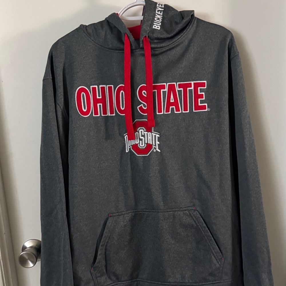 Ohio State Buckeyes Embroidered Hoodie